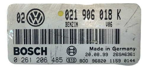 Computadora Vw Jetta 2.8l 99-01 021 906 018 K