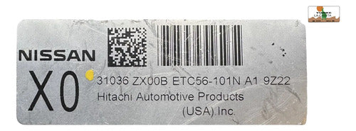 Modulo Tcm Nissan Altima 2.5l A/t 10-12 31036 Zx00b (x0)