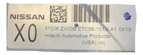 Módulo Tcm Nissan Altima 2.5l A/t 2010 Etc56-101n A1 (x0)