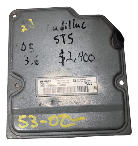 Modulo Tcm Cadillac Sts 3.6l 2004-2005 24229789 (yjjj)