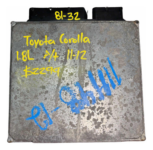 Computadora Toyota Corolla 1.8l A/t 11-12 89661-02q61 (b4)