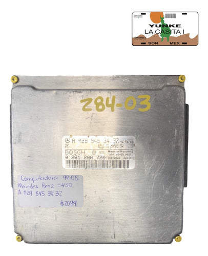 Computadora Mercedes Benz S430 99-05 A 029 545 34 32