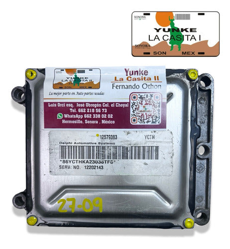 Computadora Saturn Vue 2.2l 2007 12579383 (ycth)