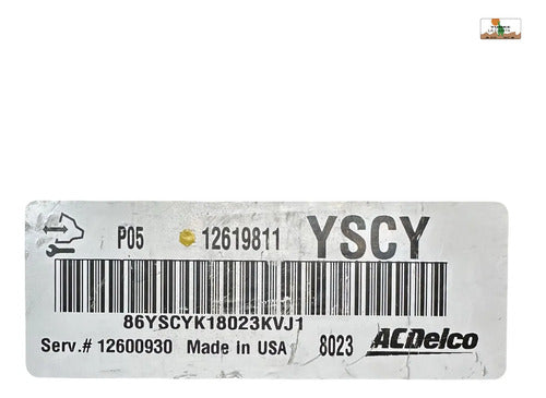 Computadora Buick Lacrosse 3.8l 2008 12619811 (yscy)