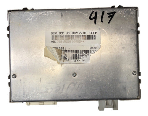 Modulo Abs Chevrolet Cutlass 1995 16217718 (bpfp)