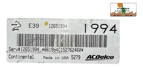 Pcm Computadora Chevrolet Impala 3.6l 12-16 12651994 (1994)