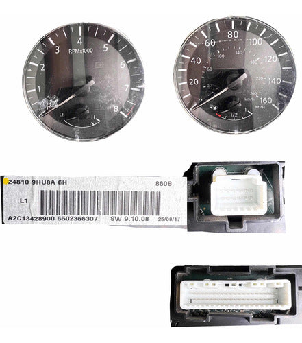 Velocimetro Cluster Nissan Altima 2018 2.5l 24810 9hu8a 6h Negro