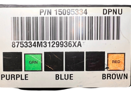 Modulo Bcm Gmc Sierra 5.3l 02-06 15095334