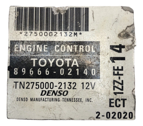 Computadora Toyota Corolla 1.8l A/t 03-04 89666-02140