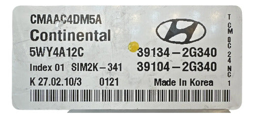 Pcm Computadora Hyundai Santa Fe 2.4l 10-12