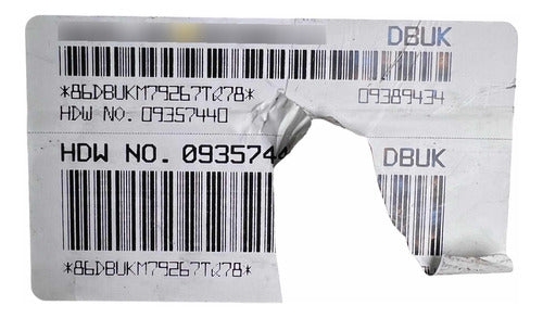 Computadora Chevrolet Malibu 99-02 09380717 (dbuk)