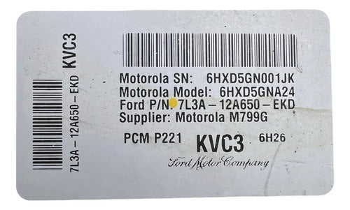 Pcm Computadora Ford F-150 5.4l 2007 7l3a-12a650-ekd