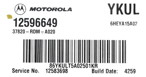 Computadora Saturn Vue 3.5l 04-06 12596649 (ykul)