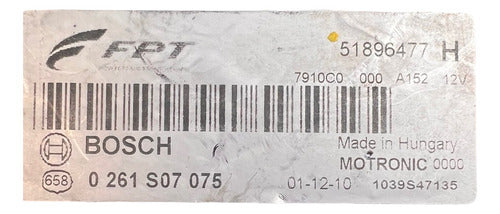 Computadora Fiat Linea 1.4l M/t 2008 51896477