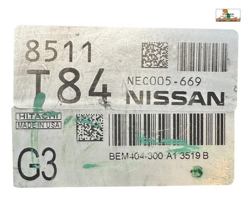 Computadora Nissan Sentra 1.8l 13-16 Bem404-300 (g3)