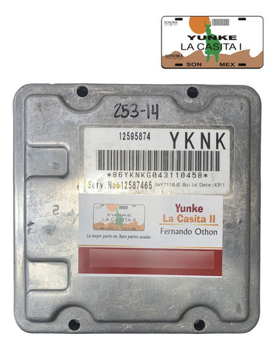 Computadora Cadillac Deville 4.6l 04-05 12587465 (yknk)