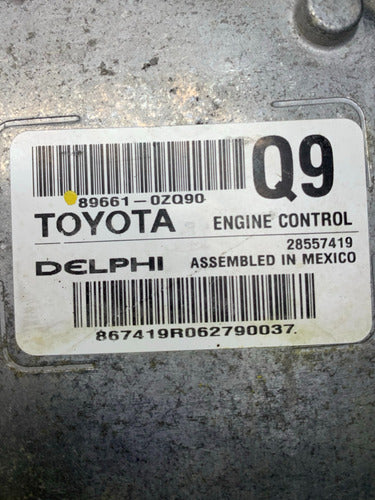 Computadora Toyota Corolla 1.8l 17-18 89661-0zq90 (q9)