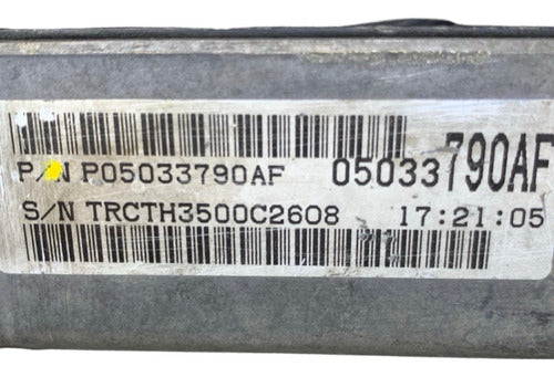Modulo Tcm Chrysler Pt Crusier 2.4l 2001 P05033790af