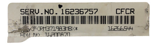 Computadora Chevrolet Malibu 99-05 16236757 (cfcr)