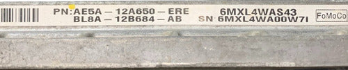 Computadora Ford Fusion 2.5l 11-12 Ae5a-12a650-ere
