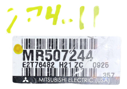 Computadora Mitsubishi Galant 2.4l 2001 Mr507244