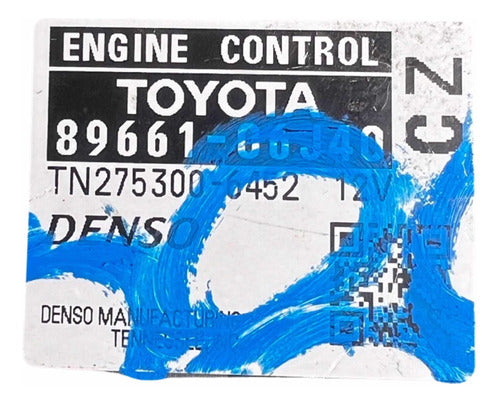 Computadora Toyota Camry 2.5l 2009-11 89661-06j40 (cz)