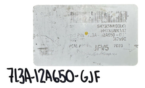 Computadora Ford F-150 5.4l A/t 2007 7l3a-12a650-gjf