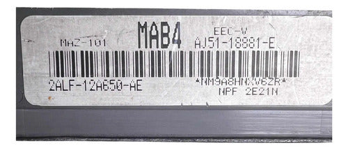 Computadora Mazda Mpv 3.0l 2002 2alf-12a650-ae