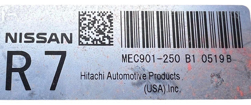 Computadora Nissan Versa 1.8l 2010-11 Mec901-250 B1 (r7)
