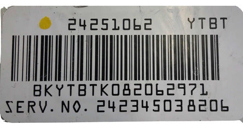 Modulo Tcm Chevrolet Cobalt A/t 06-10 24251062 (ytbt)