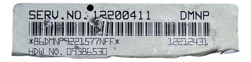 Computadora Chevrolet Silverado 01-03 12200411 (dmnp)