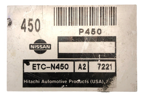Módulo Tcm Altima A/t 96-97 Etc-n450 A2 (450)