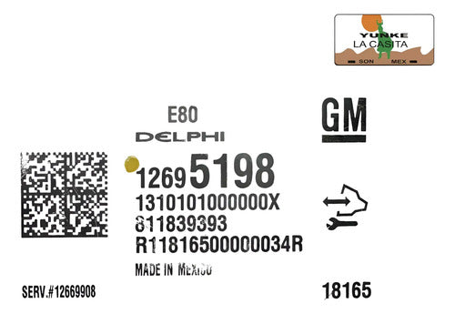 Pcm Computadora Chevrolet Equinox 1.5l A/t 17-19 12695198