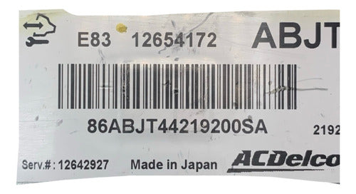 Computadora Chevrolet Spark 1.2l 2013 12654172 (abjt)