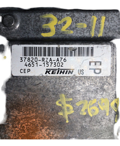 Computadora Honda Cr-v 2.4l 2007-2009 37820-rza-a76 (ep)