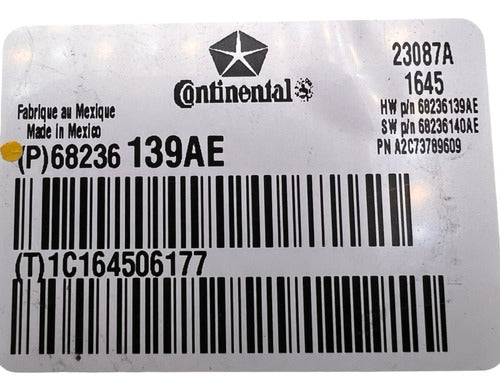 Modulo Bcm Jeep Grand Cherokee 5.7l 15-20 68236139ae