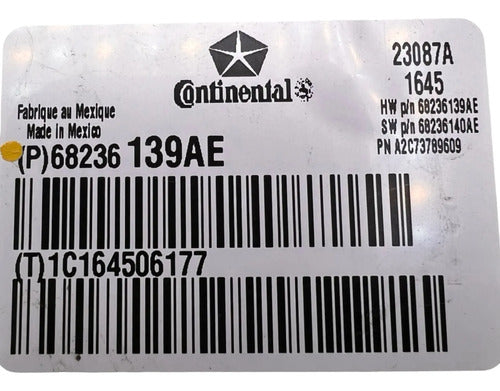 Modulo Bcm Jeep Grand Cherokee 5.7l 15-20 68236139ae