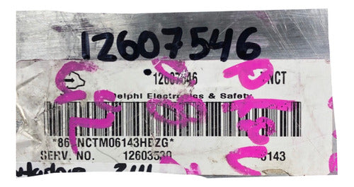 Computadora Chevrolet Hhr 2.4l 2006 12607546 (ynct)