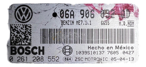 Computadora Vw Jetta 2.5l 06-07 06a 906 032 Qd