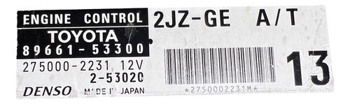 Computadora Lexus Is300 3.0l A/t 2002 89661-53300 (13)