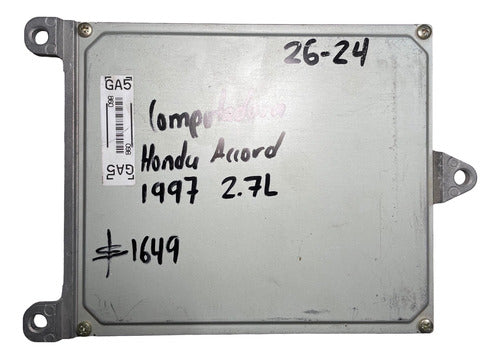Computadora Honda Accord 2.7l 1997 37820-p0g-a54