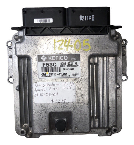 Computadora Hyundai Accent 1.6 A/t 12-14 39110-2BAS1