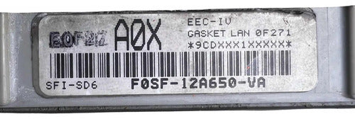 Pcm Computadora Ford Thunderbird 1990 F0sf-12a650-va
