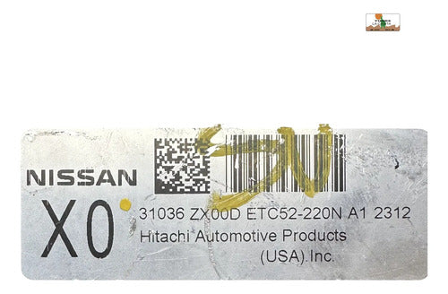 Modulo Tcm Nissan Altima 2.5l 10-12 31036 Zx00d (x0)