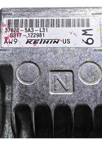 Computadora Honda Accord 2.4l A/t 2014 37820-5a3-l31 (w9)
