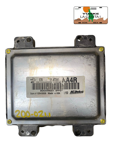 Computadora Chevrolet Cruze 1.4l 2012 12647241 (aa4r)