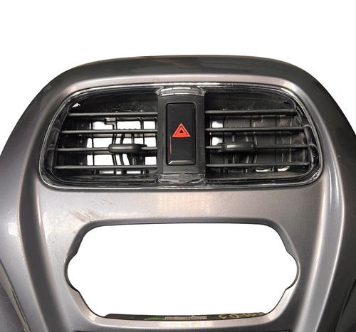 Bisel Estéreo Chevrolet Beat 2018-2022 Gris Oscuro