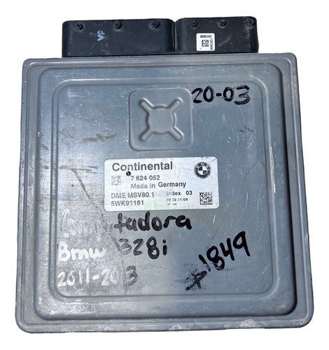 Computadora Bmw 328i 11-13 7624052