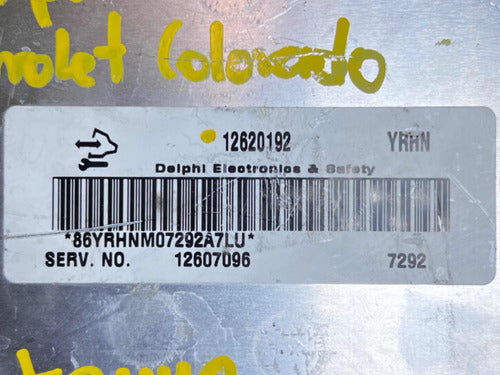 Computadora Hummer H3 3.7L 2008 12620192 YRHN