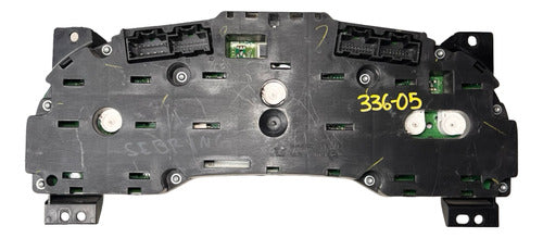 Velocímetro Cluster Chrysler Sebring 07-10 P05107702ah Negro